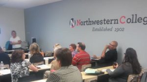 Northwestern College's Oak Lawn Campus recently hosted 2 ISAC training workshops for financial aid professionals from around the state, both of which were extremely well attended.